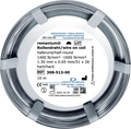 remanium® wire on coil, half-round 1.30 mm x 0.65 mm / 51 x 26, hard