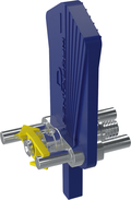 Trapezoidal expansion screw