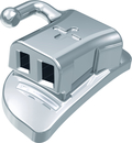 Ortho-Cast M-Series, buccal tube, double rectangular, tooth 17-16, -9° torque, +10° offset, slot 22