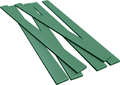 Preformed wax bar, sprue strip, green, 8.0 x 1.8 mm