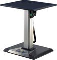 Electrically adjustable stand