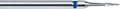 Hard metal bur, mini, form: conical, domed end