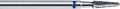 Hard metal bur, midi, form: conical, domed end