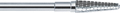 Hard metal bur, maxi plus, form: conical, domed end
