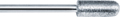 Diasint diamond bur, large, form: cylindrical, domed end