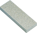 Dressing stone, grey, medium grain size, Form: grindstone, rectangular shape