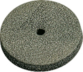 Rubber polisher, black, ø 22 mm, form: disc