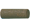Silichrom polisher, coarse grain size, form: cylindrical, front and side cutting