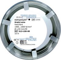 remanium® laboratory coil, round 1.50 mm / 59, hard