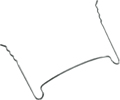 Noninium® standard labial arch, length 40 mm