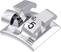 equilibrium® 2, metal bracket, tooth 35, -22° torque, 0° angulation, Roth 18