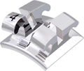 equilibrium® 2, metal bracket, tooth 44, -17° torque, 0° angulation, Roth 18