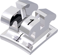 equilibrium® 2, metal bracket, tooth 31, -6° torque, 0° angulation, McLaughlin-Bennett-Trevisi** 18