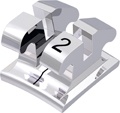 equilibrium® 2, metal bracket, tooth 32, -6° torque, 0° angulation, McLaughlin-Bennett-Trevisi** 18