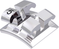 equilibrium® 2, metal bracket, tooth 45, -17° torque, +2° angulation, McLaughlin-Bennett-Trevisi** 18