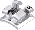 equilibrium® 2, metal bracket, tooth 23, +7° torque, +5° angulation, Ricketts® Universal 18