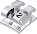 equilibrium® 2, metal bracket, tooth 32, 0° torque, 0° angulation, Ricketts® Universal 18