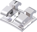 equilibrium® 2, metal bracket, tooth 11, 0° torque, 0° angulation, Standard Edgewise 18