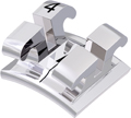 equilibrium® 2, metal bracket, tooth 14, 0° torque, 0° angulation, Standard Edgewise 18