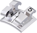 equilibrium® 2, metal bracket, tooth 25, 0° torque, 0° angulation, Standard Edgewise 18
