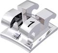equilibrium® 2, metal bracket, tooth 31, 0° torque, 0° angulation, Standard Edgewise 18