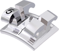 equilibrium® 2, metal bracket, tooth 45, 0° torque, 0° angulation, Standard Edgewise 18
