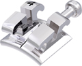 equilibrium® 2, metal bracket with hook, tooth 14, -7° torque, 0° angulation, Roth 18