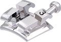 equilibrium® 2, metal bracket with hook, tooth 23, -2° torque, +13° angulation, Roth 18