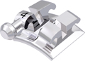 equilibrium® 2, metal bracket with hook, tooth 44, -17° torque, 0° angulation, Roth 18