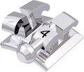 equilibrium® 2, metal bracket with hook, tooth 34, -12° torque, +2° angulation, McLaughlin-Bennett-Trevisi** 18