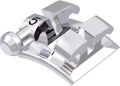 equilibrium® 2, metal bracket with hook, tooth 45, -17° torque, +2° angulation, McLaughlin-Bennett-Trevisi** 18