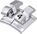 equilibrium® mini, metal bracket, tooth 34, -12° torque, +2° angulation, McLaughlin-Bennett-Trevisi** 18
