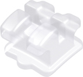 discovery® pearl, ceramic bracket, tooth 41, -1° torque, 0° angulation, Roth 18