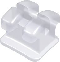 discovery® pearl, ceramic bracket, tooth 12, +10° torque, +8° angulation, McLaughlin-Bennett-Trevisi** 18