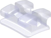 discovery® pearl, ceramic bracket, tooth 21, +17° torque, +4° angulation, McLaughlin-Bennett-Trevisi** 18
