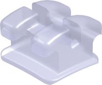 discovery® pearl, ceramic bracket, tooth 22, +10° torque, +8° angulation, McLaughlin-Bennett-Trevisi** 18