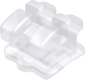 discovery® pearl, ceramic bracket, tooth 41, -6° torque, 0° angulation, McLaughlin-Bennett-Trevisi** 18