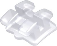 discovery® pearl, ceramic bracket, tooth 44, -12° torque, +2° angulation, McLaughlin-Bennett-Trevisi** 18
