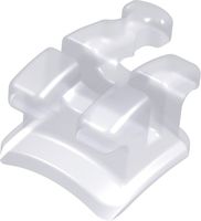 discovery® pearl, ceramic bracket with hook, tooth 24, -7° torque, 0° angulation, McLaughlin-Bennett-Trevisi** 18
