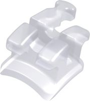 discovery® pearl, ceramic bracket with hook, tooth 34, -12° torque, +2° angulation, McLaughlin-Bennett-Trevisi** 18