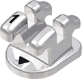 discovery® smart, metal bracket, tooth 41, -1° torque, 0° angulation, Roth 18