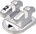 discovery® smart, metal bracket, tooth 42, -1° torque, 0° angulation, Roth 18
