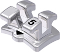 discovery® smart, metal bracket, tooth 35, -17° torque, +2° angulation, McLaughlin-Bennett-Trevisi** 18