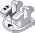 discovery® smart, metal bracket, tooth 42, -6° torque, 0° angulation, McLaughlin-Bennett-Trevisi** 18