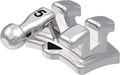 discovery® smart, metal bracket with hook, tooth 45, -17° torque, +2° angulation, McLaughlin-Bennett-Trevisi** 18