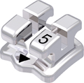discovery®, metal bracket, tooth 35, 0° torque, 0° angulation, Standard Edgewise 22