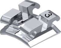 equilibrium® 2, metal bracket, tooth 23, -2° torque, +13° angulation, Roth 22