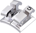 equilibrium® 2, metal bracket, tooth 25, -7° torque, 0° angulation, Roth 22