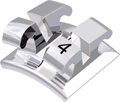 equilibrium® 2, metal bracket, tooth 34, -17° torque, 0° angulation, Roth 22