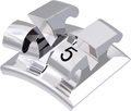 equilibrium® 2, metal bracket, tooth 35, -22° torque, 0° angulation, Roth 22